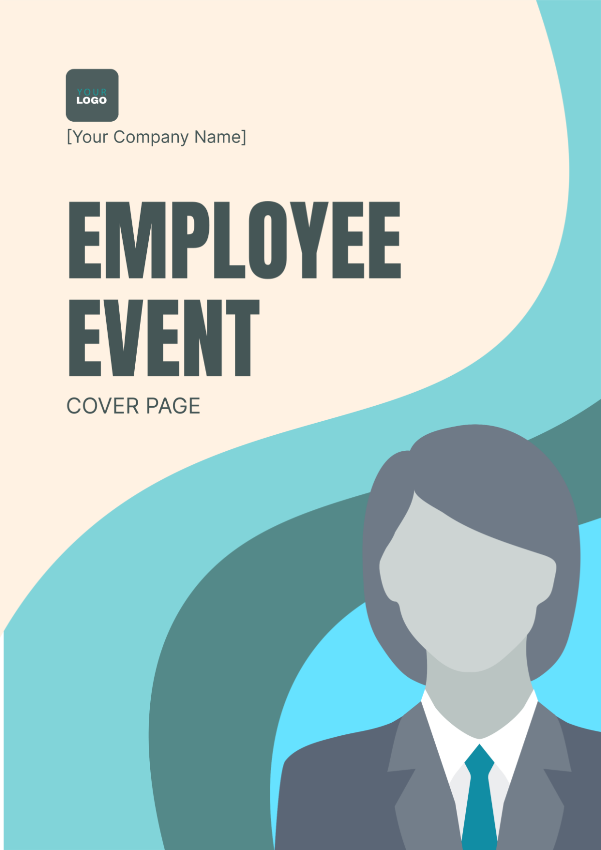 Employee Event Cover Page Template