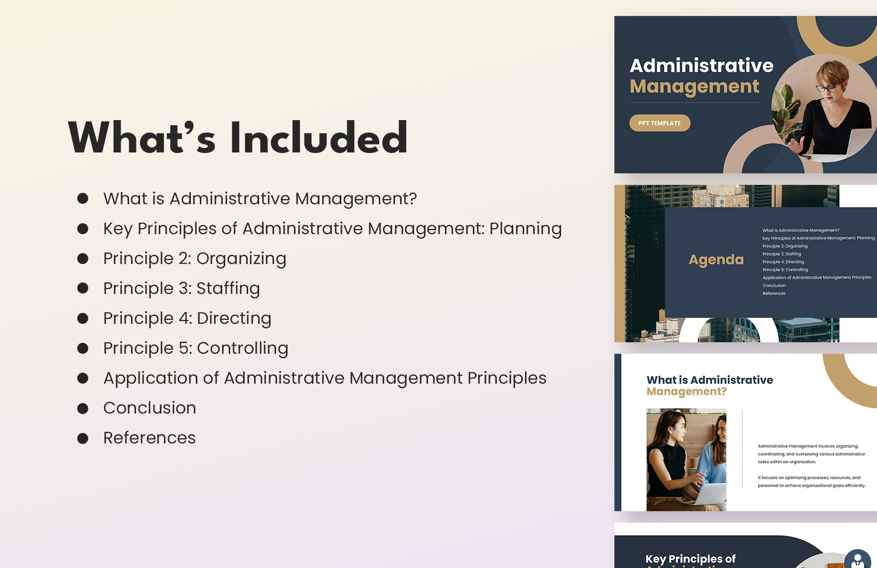 Administrative Management Template