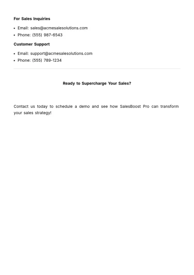 Free Marketing Product Brochure Outline Template to Edit Online