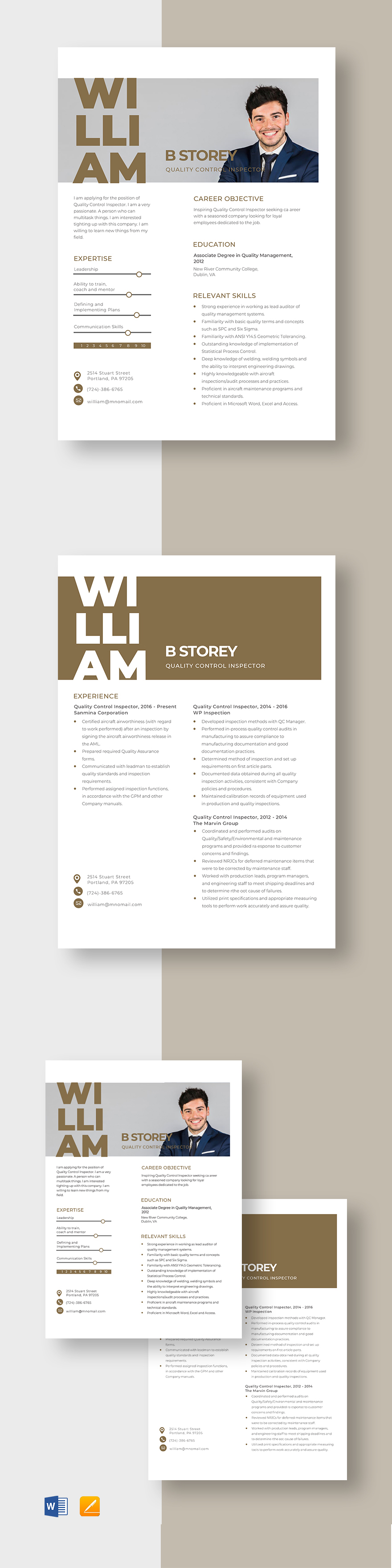 free-qc-inspector-resume-template-word-apple-pages-template