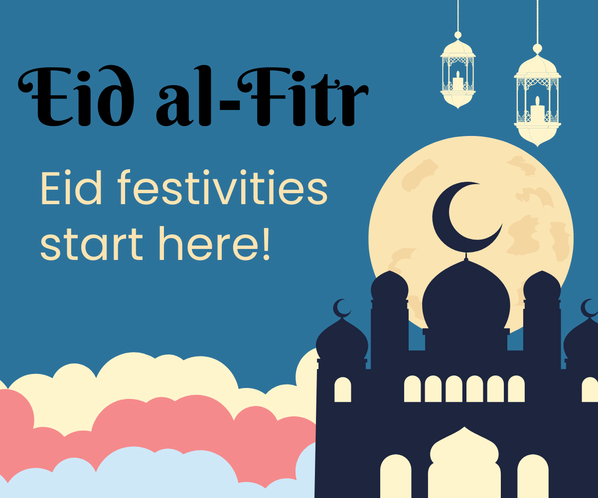 Free  Eid al-Fitr Ad Banner Template