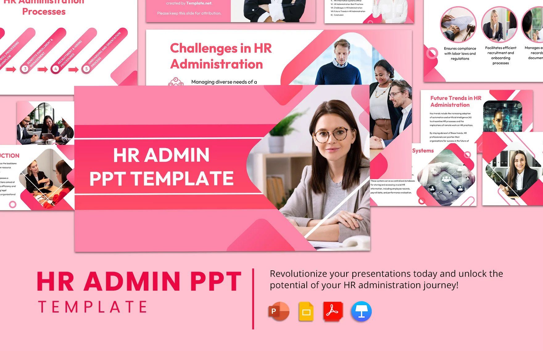 HR Admin PPT Template
