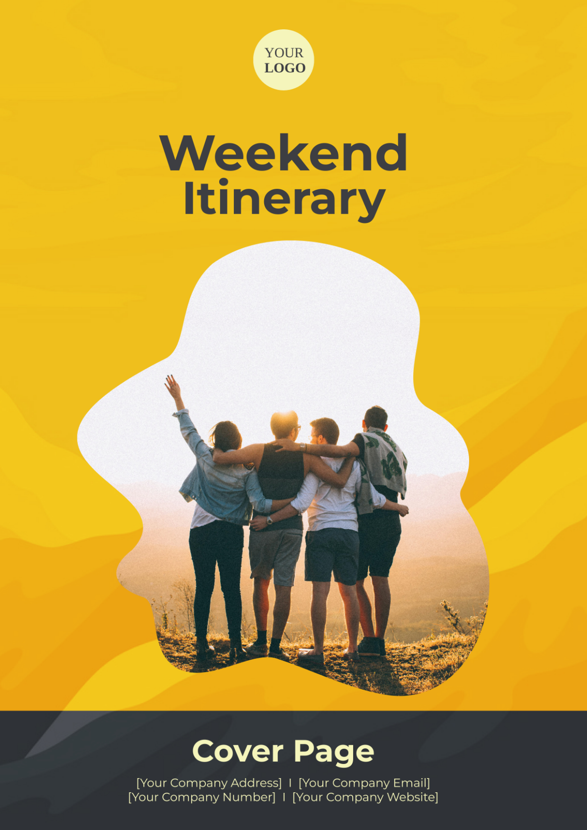 Weekend Itinerary Cover Page