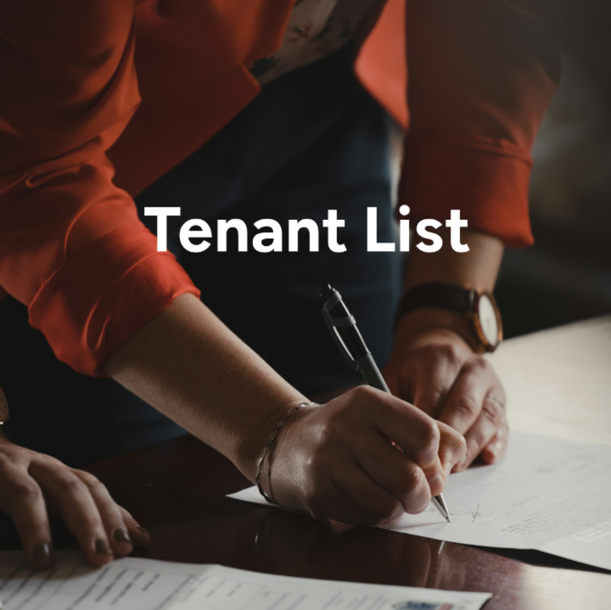 Tenant List Template - Edit Online & Download