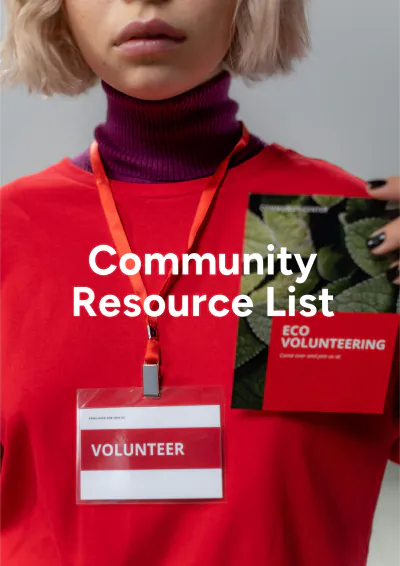 Free Community Resource List Template to Edit Online