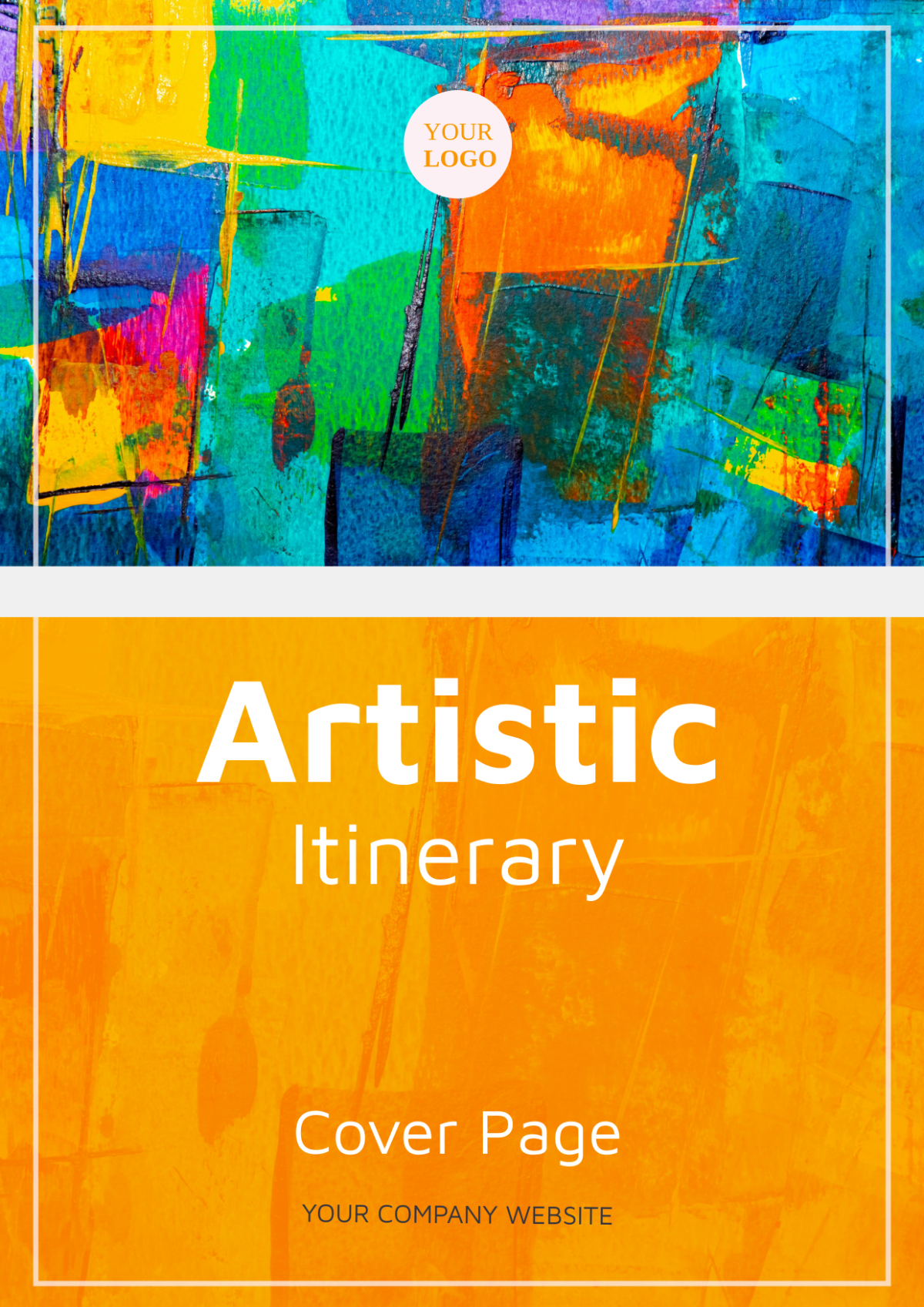 Artistic Itinerary Cover Page