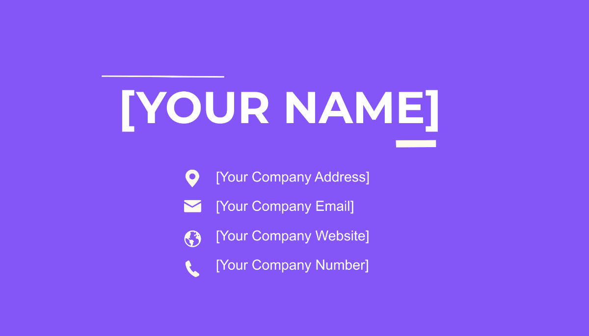 Free Supply Chain Coordinator Business Card Template