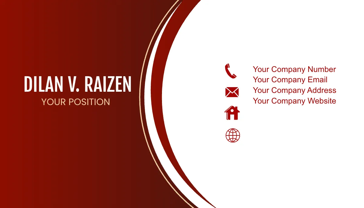 Free Safety and Compliance Officer Business Card Template to Edit Online