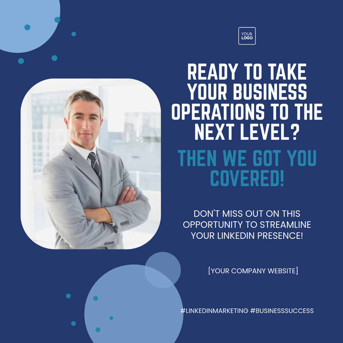 Free Operations LinkedIn Post Template
