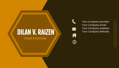 Free Distribution Coordinator Business Card Template to Edit Online