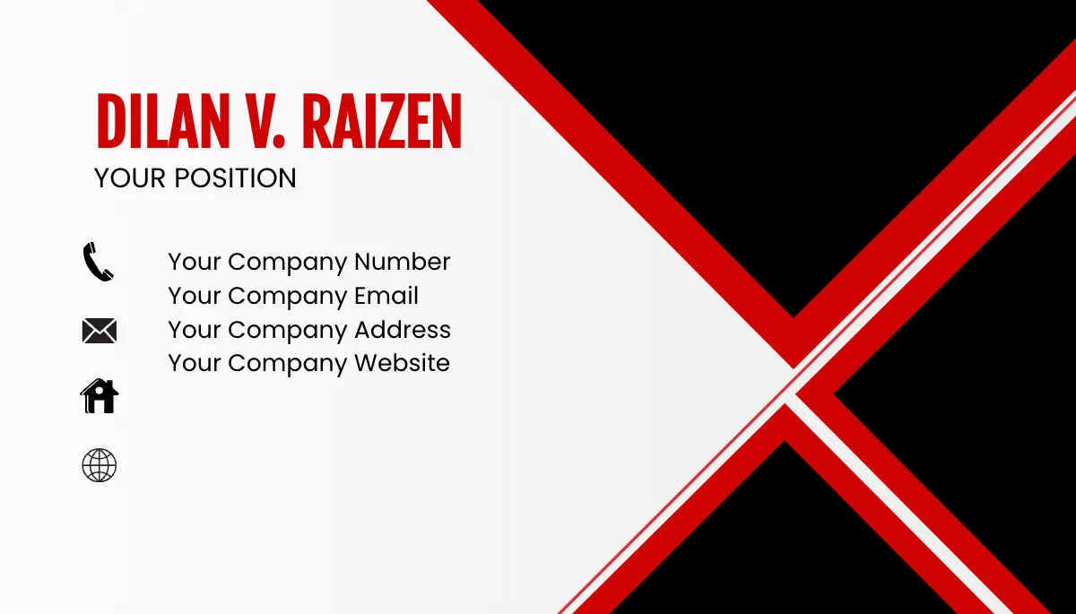 Free Project Coordinator Business Card Template to Edit Online