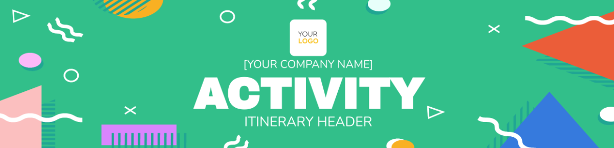 Activity Itinerary Header Template - Edit Online & Download