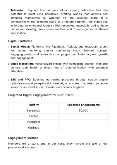 Free Marketing Event Management Handbook Template to Edit Online