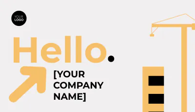 Free Facilities Supervisor Business Card Template to Edit Online