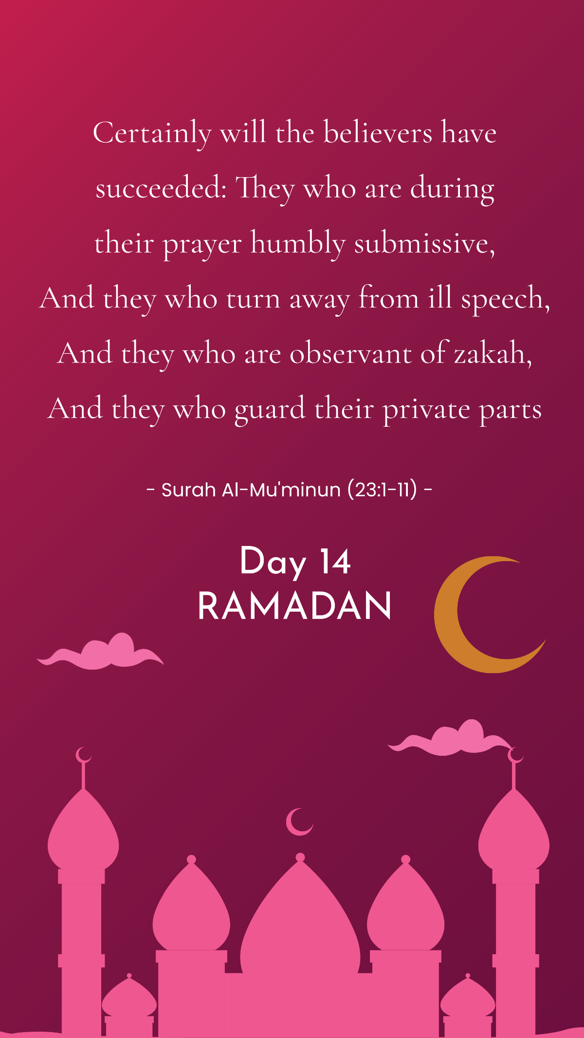Ramadan Day 14 Quote Template