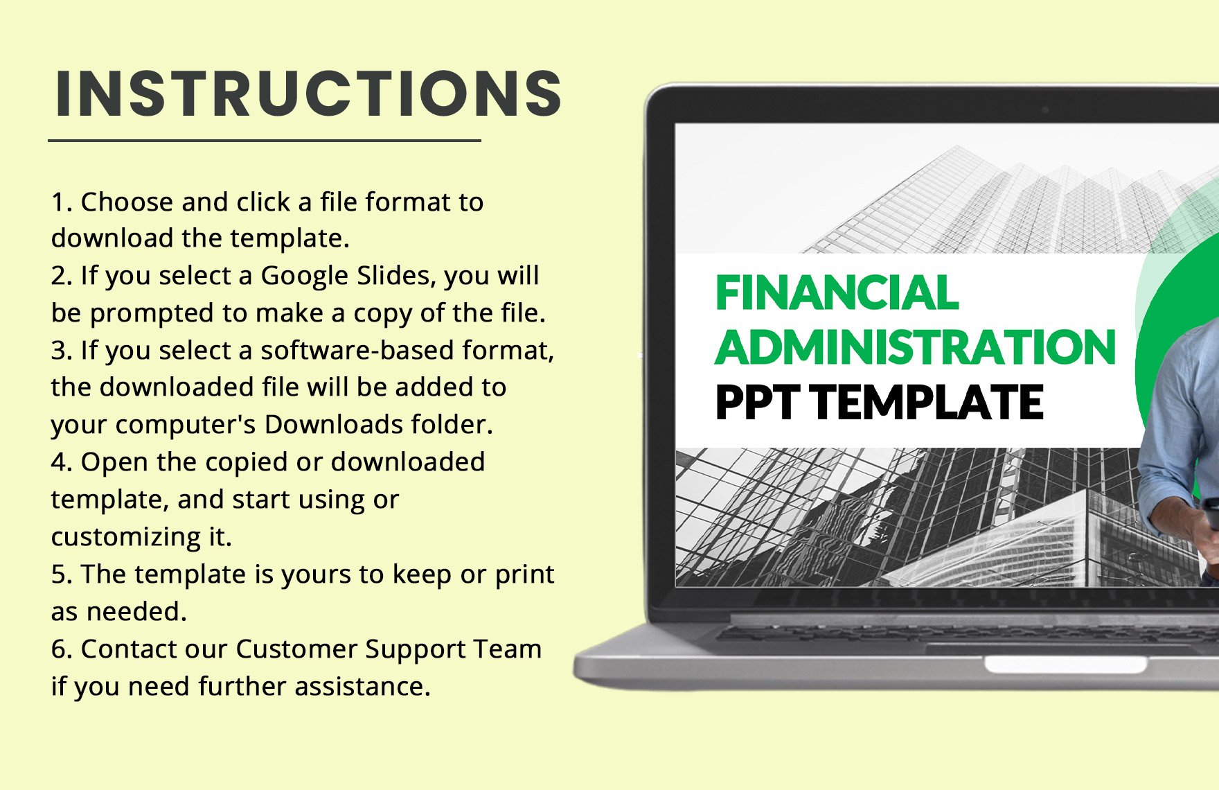 Financial Administration PPT Template