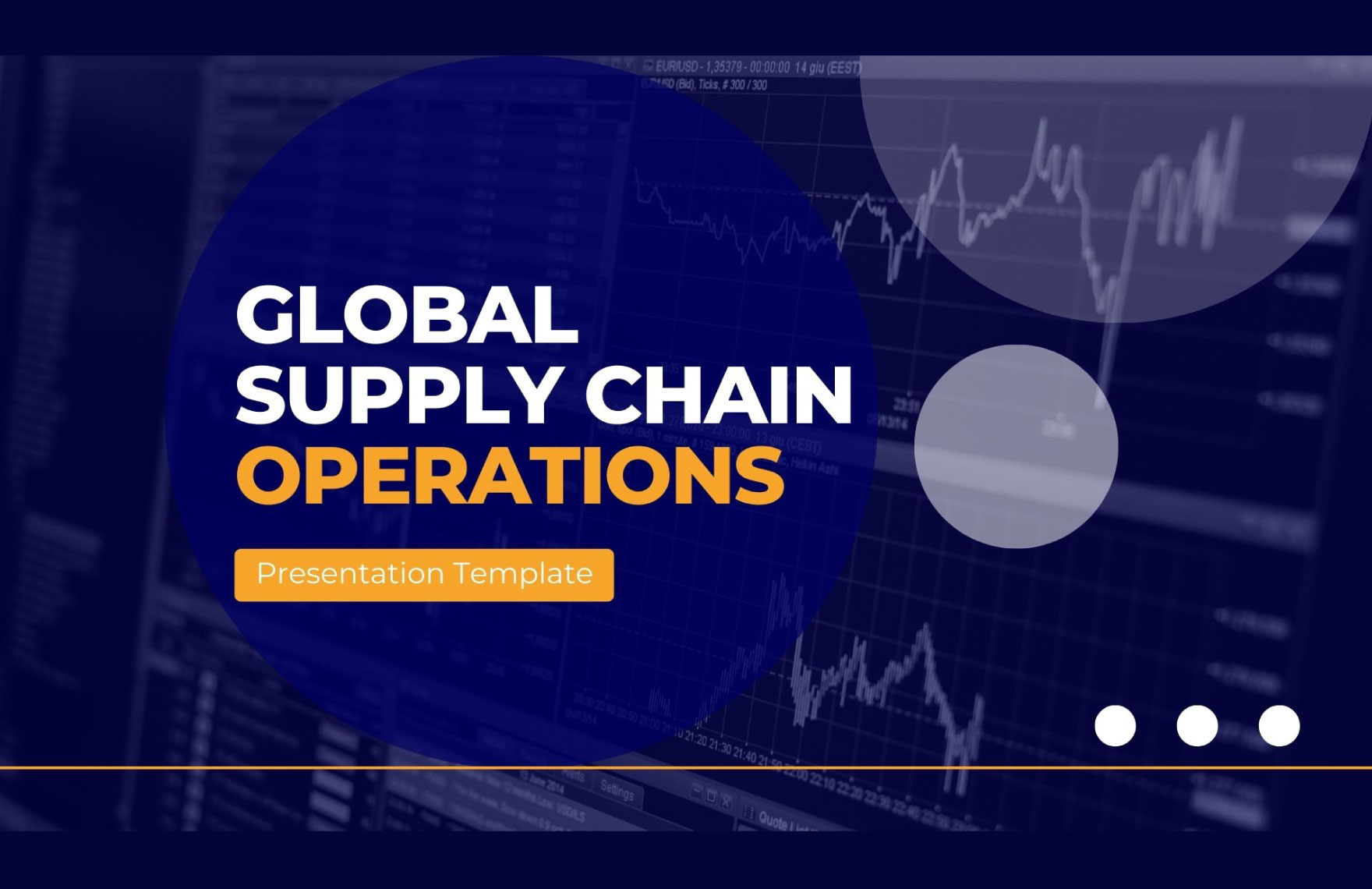 Global Supply Chain Operations PPT Template