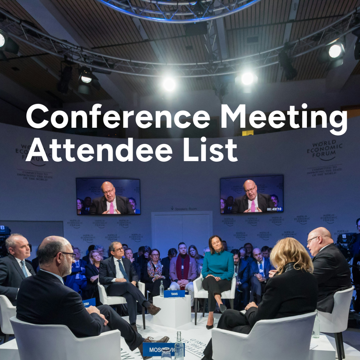 Conference Attendee List Template