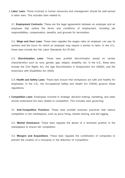 Free Legal Corporate Standard Operating Procedure (SOP) Template to Edit Online