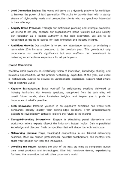 Free Marketing Event Logistics Plan Template to Edit Online