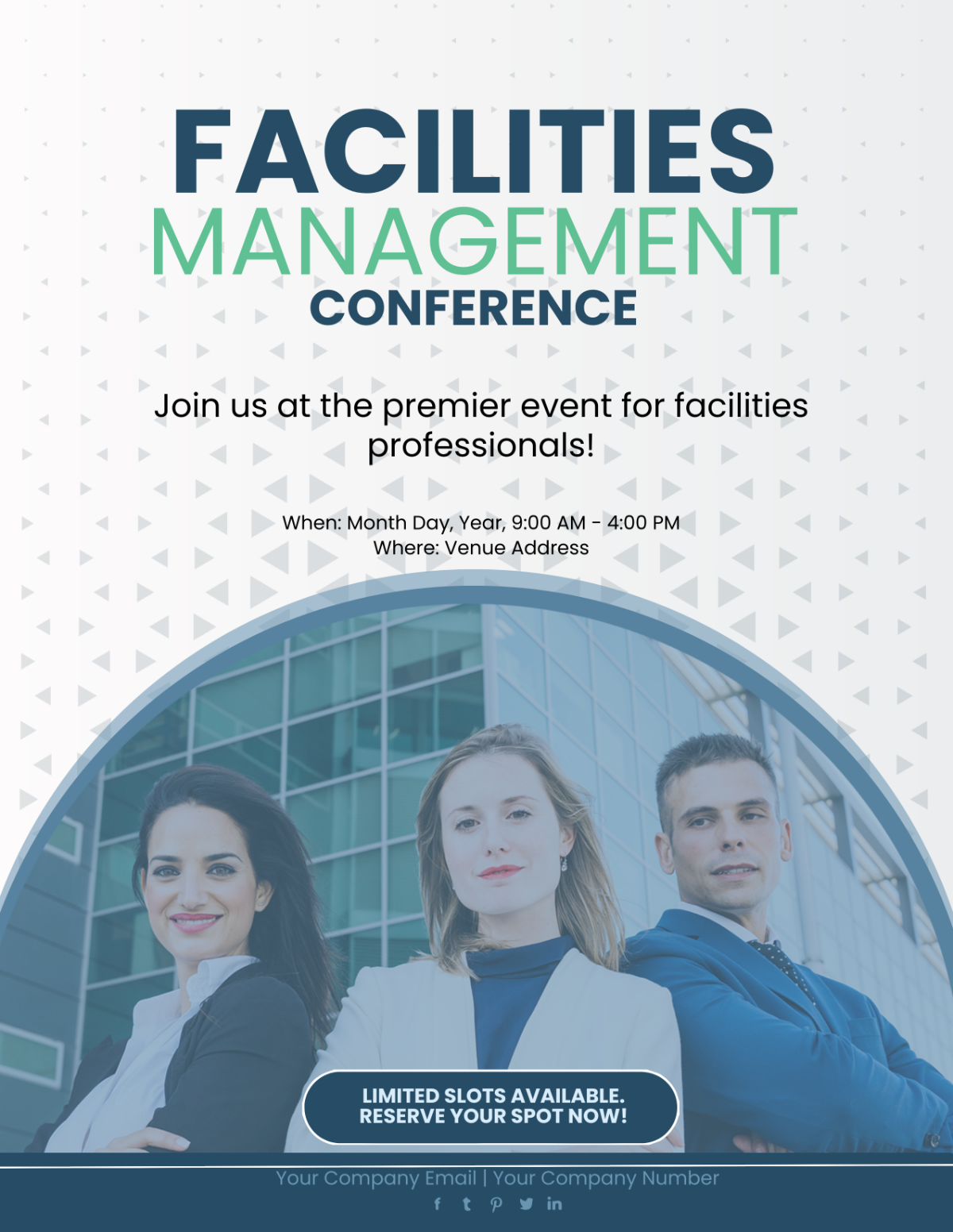Facilities Management Conference Flyer Template