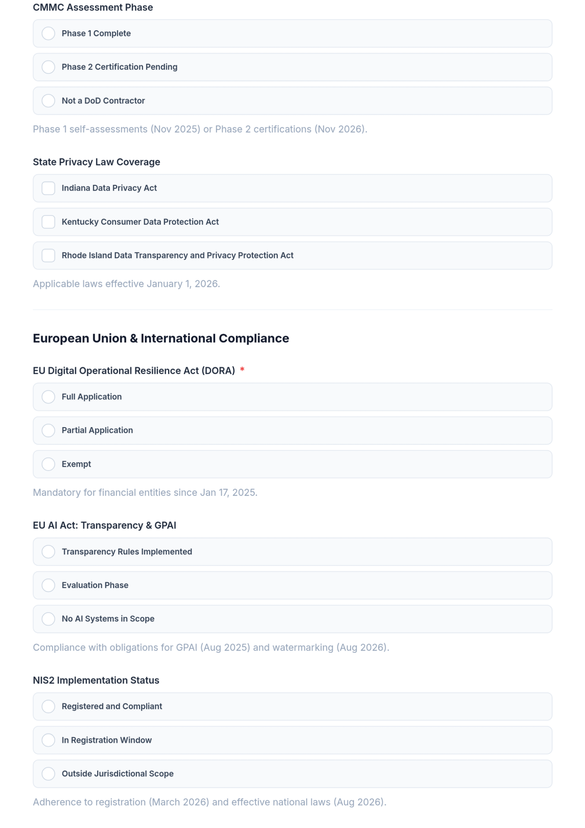 Free Legal Corporate Cybersecurity Compliance Checklist Template & AI Maker Free Legal Corporate Cybersecurity Compliance Checklist Template & AI Maker