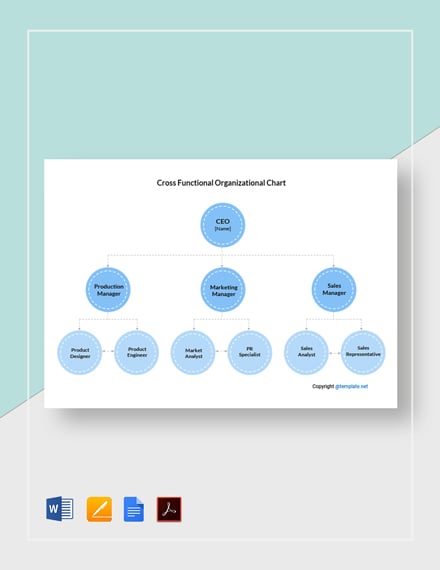 Functional Org Chart Template