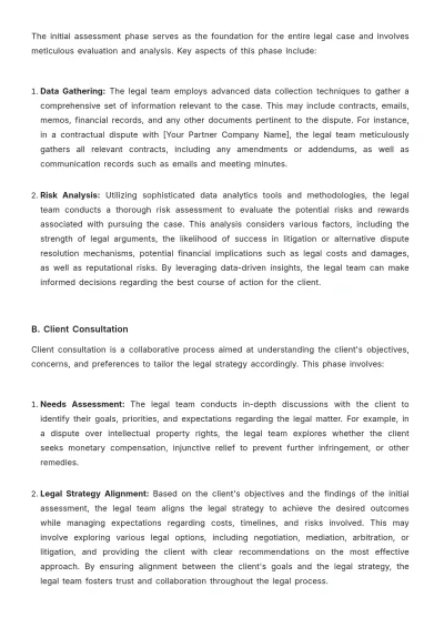 Free Legal  Case Procedure Protocol Template to Edit Online