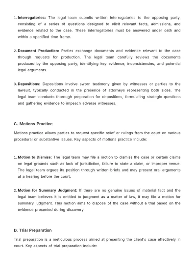 Free Legal  Case Procedure Protocol Template to Edit Online