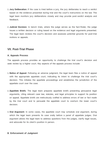 Free Legal  Case Procedure Protocol Template to Edit Online