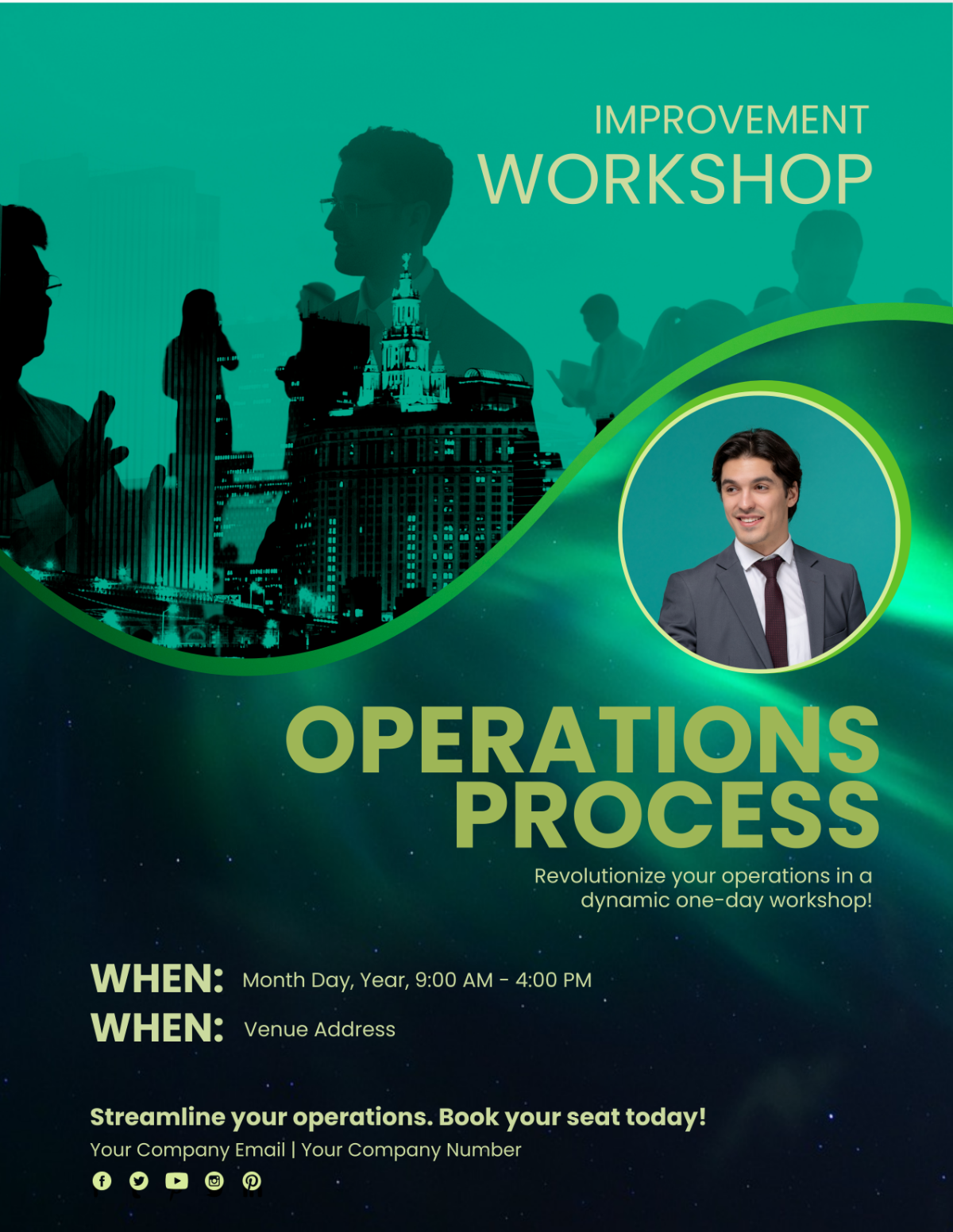 Operations Process Improvement Workshop Flyer