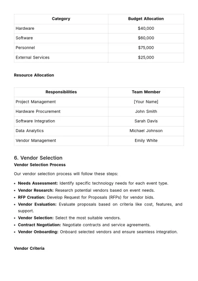 Free Marketing Event Technology Implementation Guide Template to Edit Online