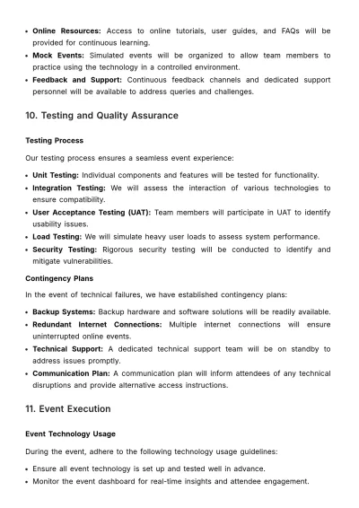 Free Marketing Event Technology Implementation Guide Template to Edit Online