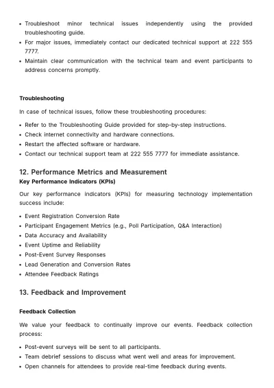 Free Marketing Event Technology Implementation Guide Template to Edit Online