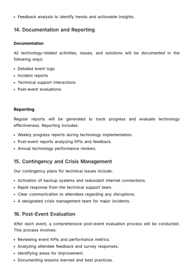 Free Marketing Event Technology Implementation Guide Template to Edit Online