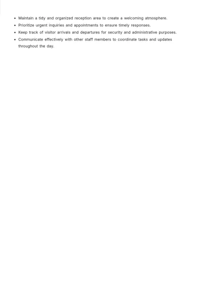 Free Reception Schedule Template to Edit Online