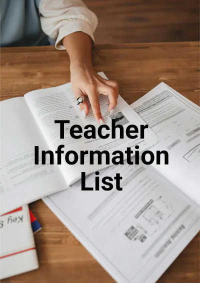 Free Book Fair Teacher Wish List Template to Edit Online