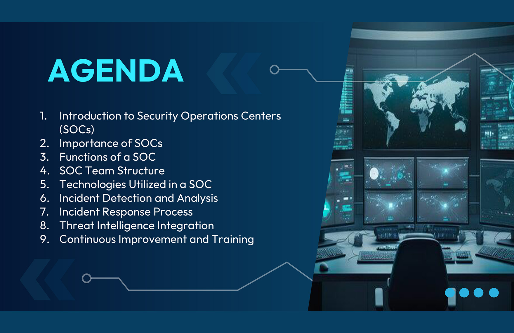 Security Operations Center PPT Template