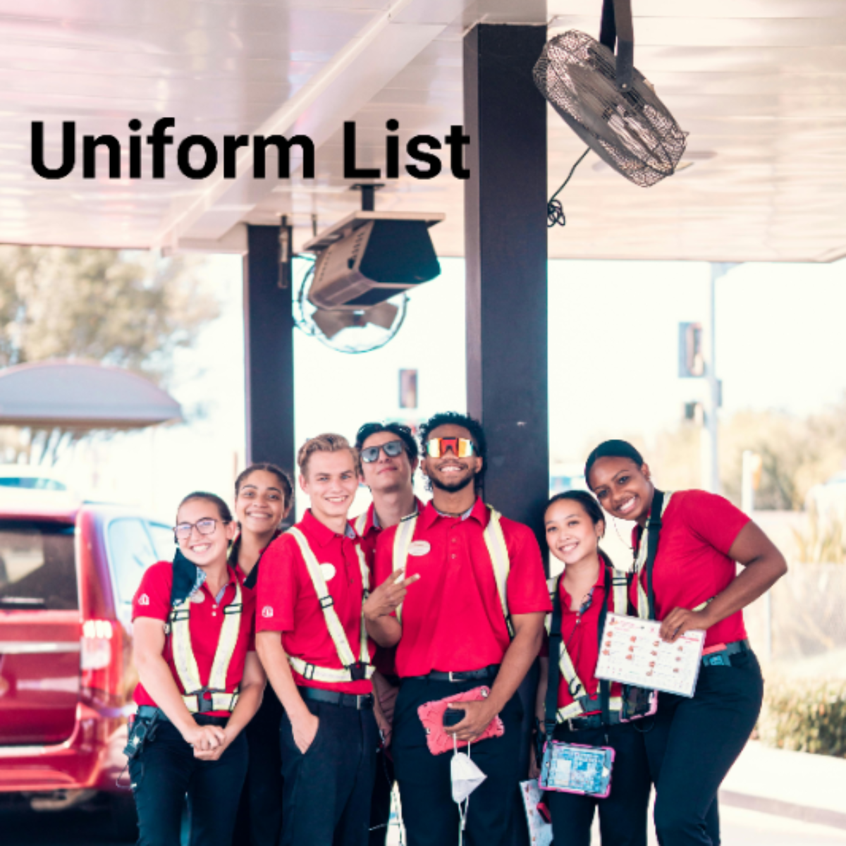 Uniform List Template