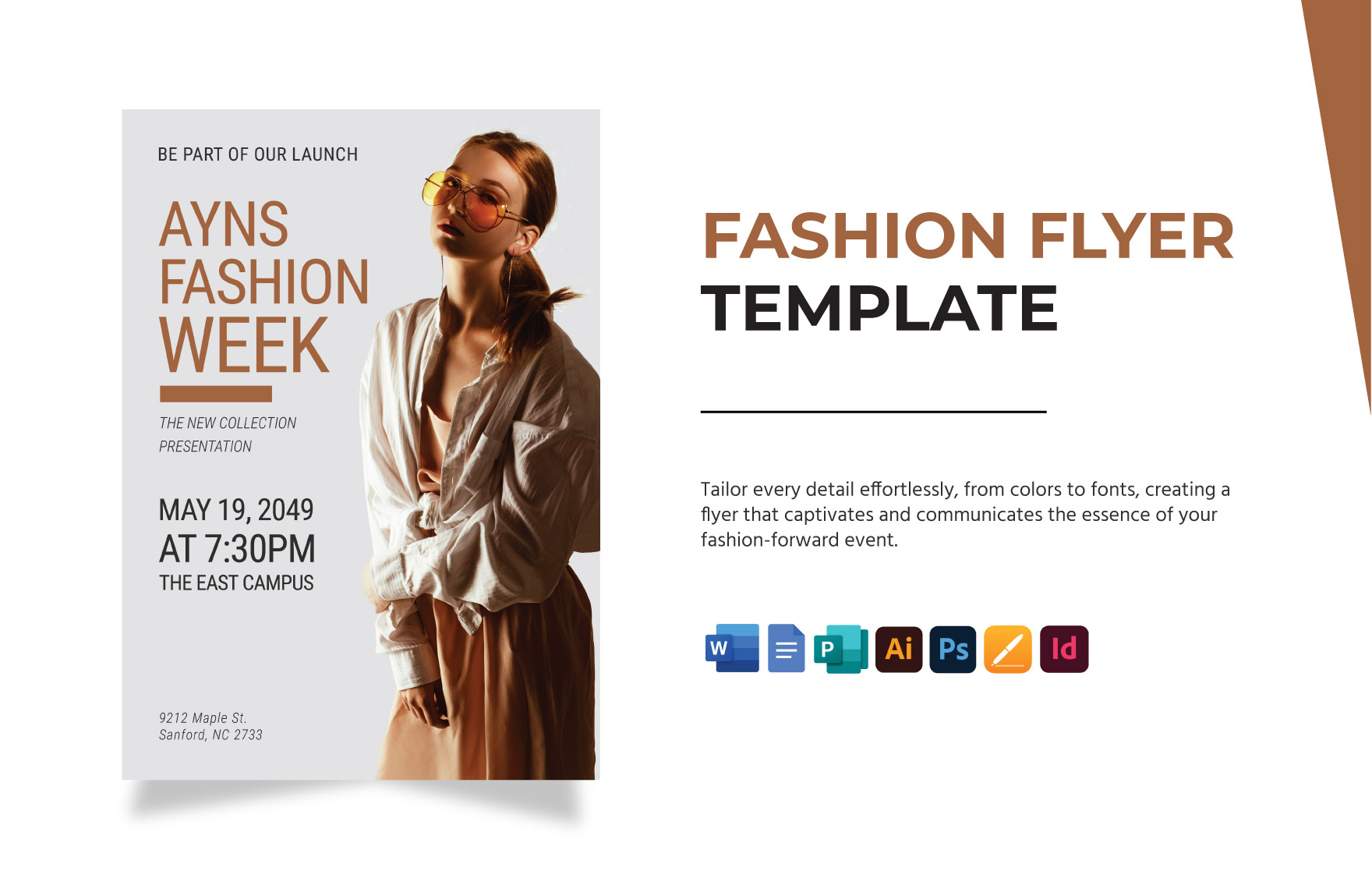 Fashion Flyer Templates In InDesign FREE Download Template
