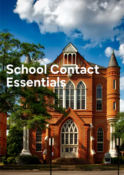 Free School Contact List Template to Edit Online
