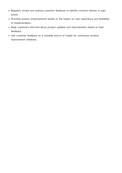 Free Customer Feedback List Template to Edit Online