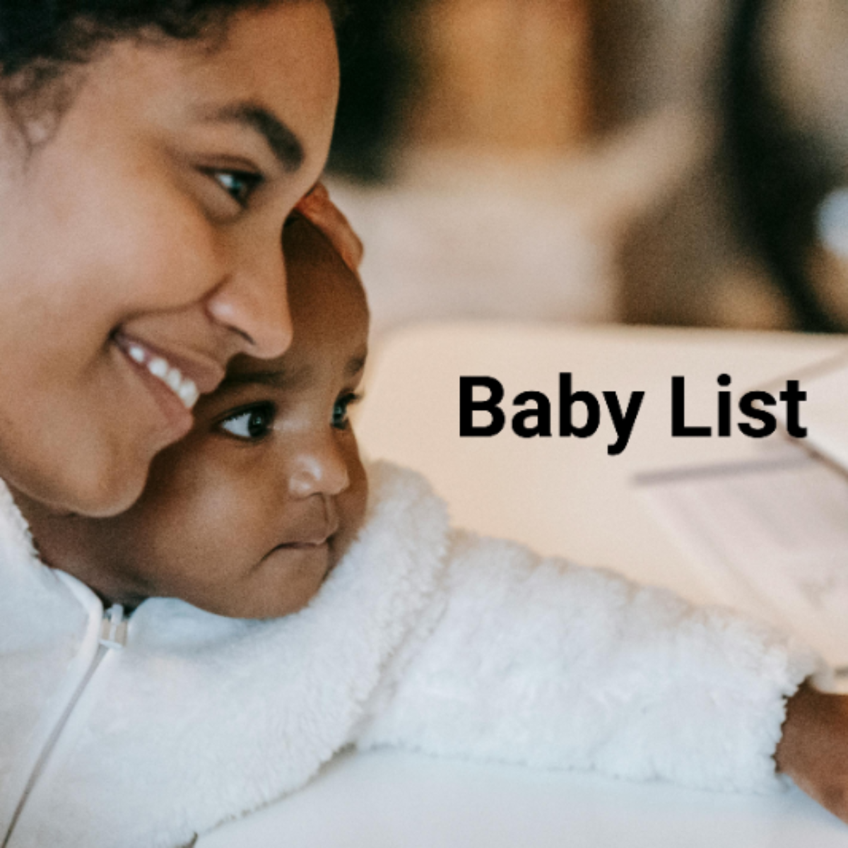 Baby List Template