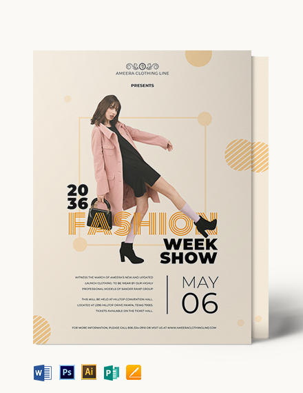 Fashion Flyer Vector Art, Icons, and Graphics for Free Download