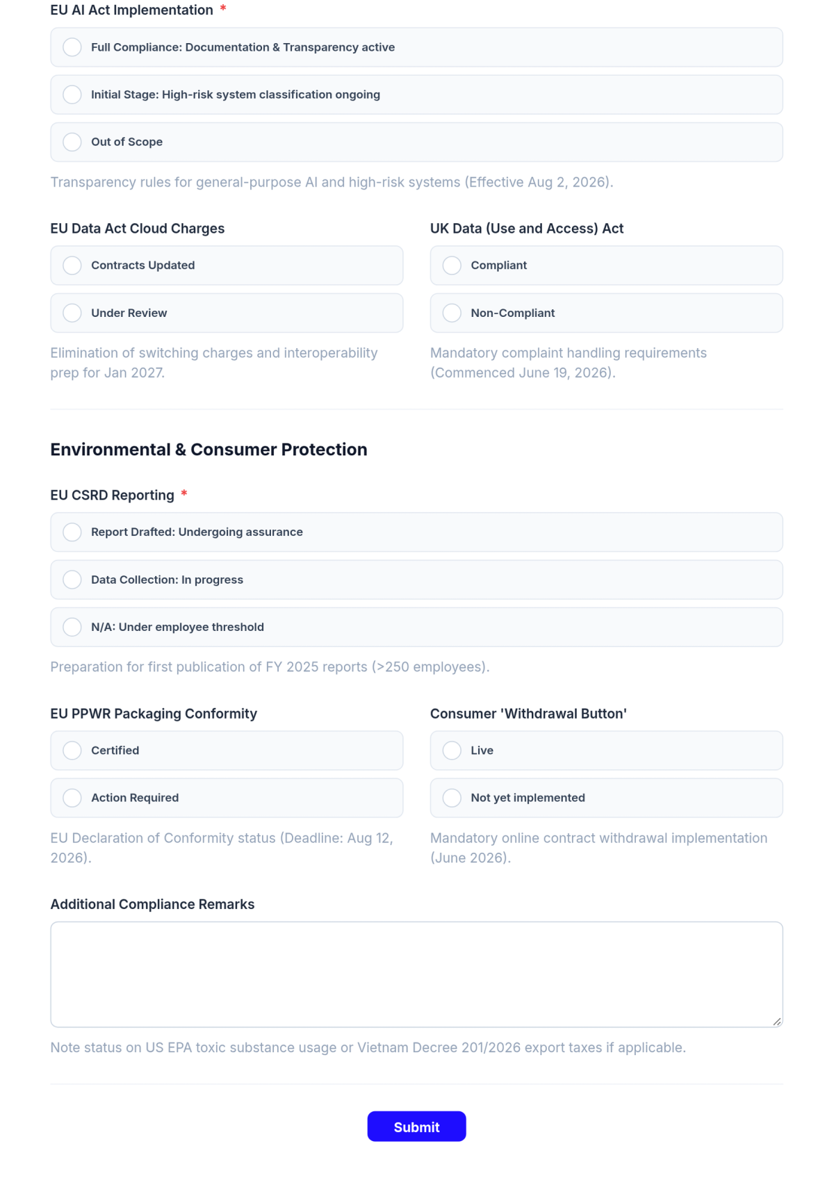 Free Legal Corporate Compliance Checklist Template & AI Maker Free Legal Corporate Compliance Checklist Template & AI Maker