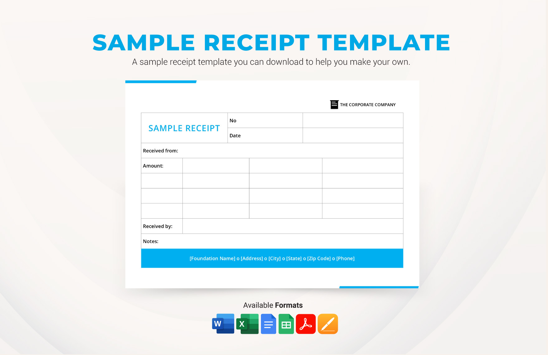 Receipt Template Pdf Download Free PDF Receipt Templates Smartsheet Receipt Template Pdf Download Free PDF Receipt Templates Smartsheet