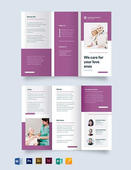 24+ Home Care Brochure Templates - Samples, Examples, Formats