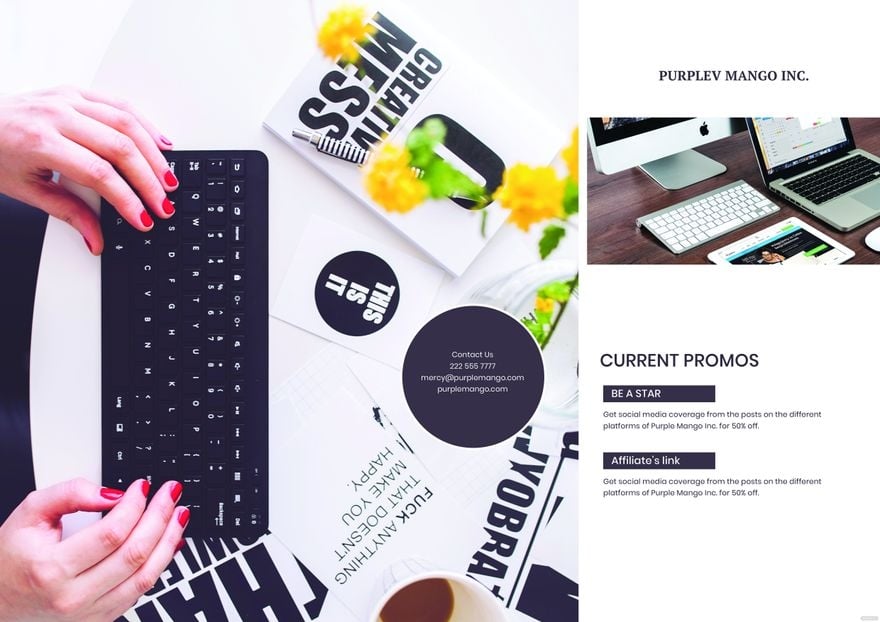 Free Startup Business Tri-Fold Brochure Template