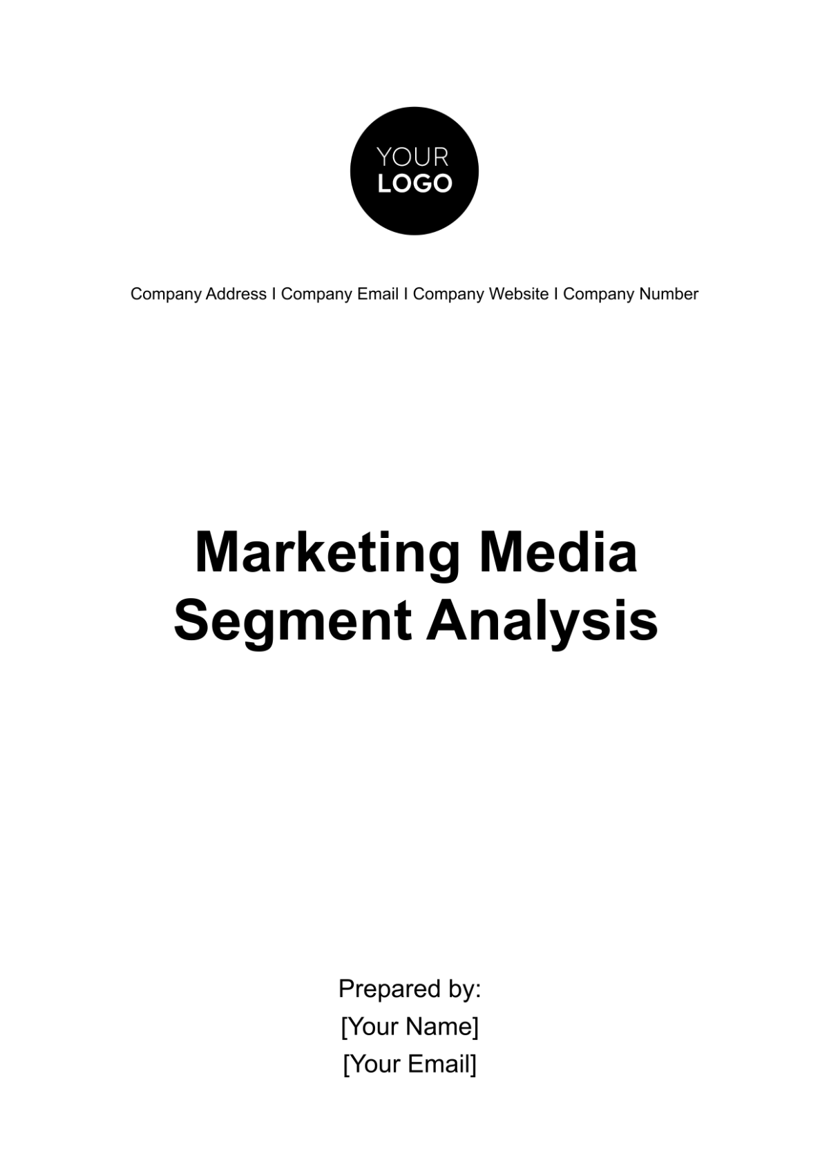 Marketing Media Segment Analysis Template - Edit Online & Download