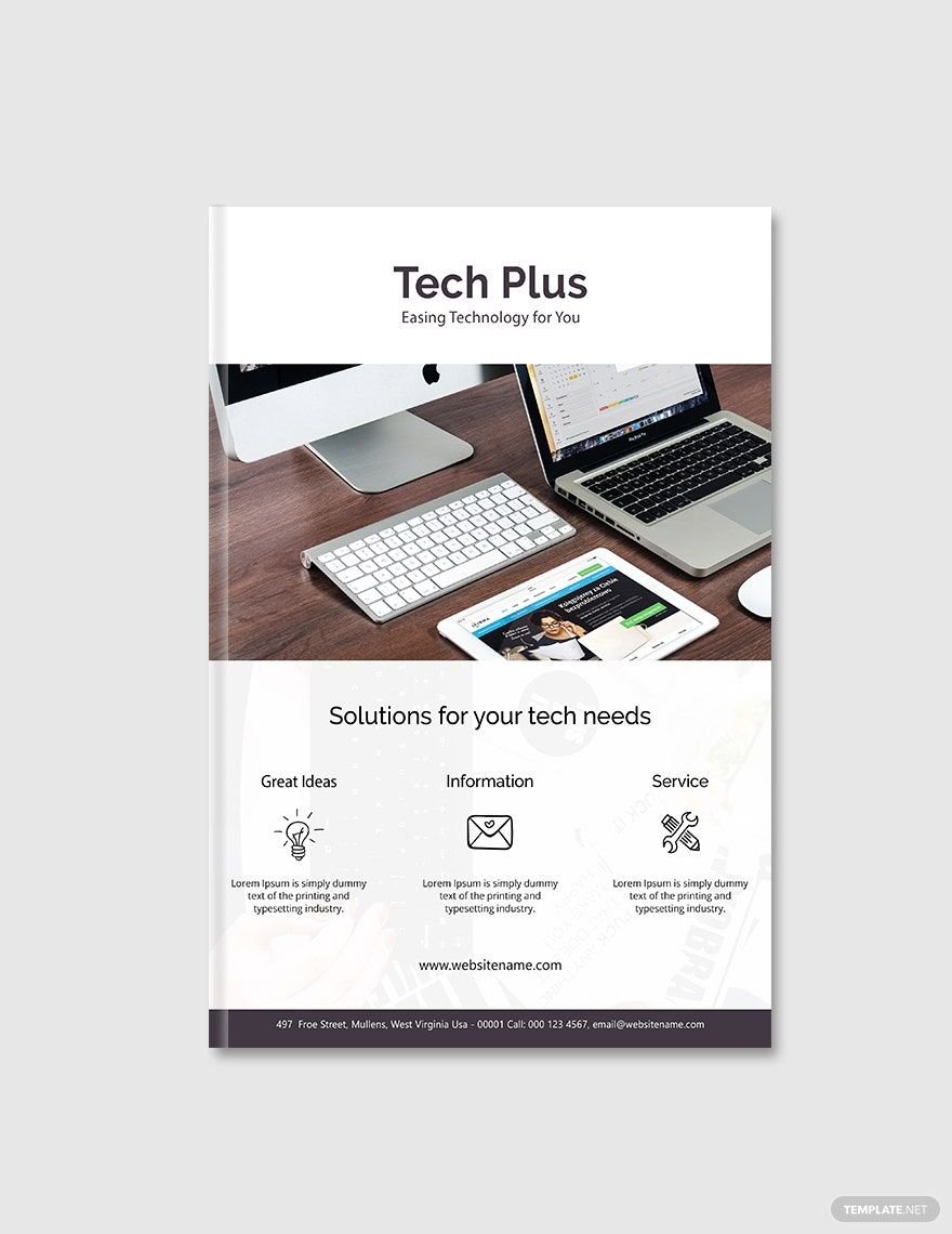 Startup Business eBook Cover Page Template